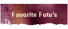 Favorite Foto's