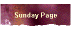 Sunday Page