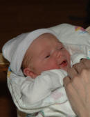 Newborn baby Abigail Marie