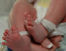Baby Abigail's tiny feet